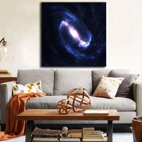 NEW Starry Night Sky Canvas Art Wall Decor Deep Outer Space - Modern Home Decor