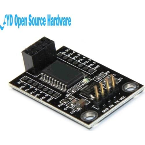 1pcs STC15L204 + NRF24L01 interface wireless driver board wireless development board