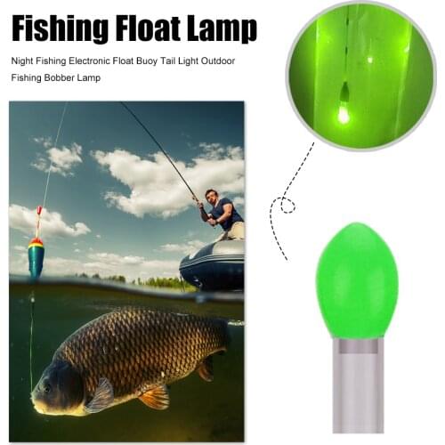 Fishing Float Buoy Light Electronic Fishing Gear Tackle Outdoor Bobber Lamp Compression Resistance Outdoor Fishing