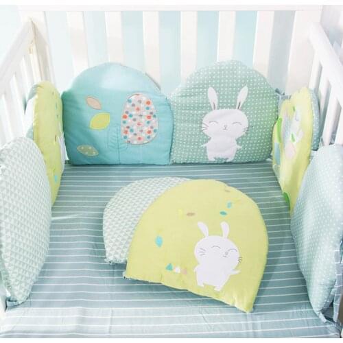 Lovely Baby Bed Bumper Newborn Bumpers in the Crib Cartoon Baby Protection Padding Cushion for Newborn Kids Bed Baby Room Decor