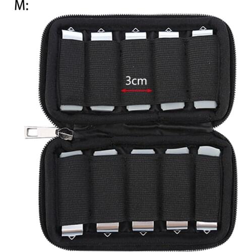Durable Case Organizer Flash Drives Protective Travel Portable Storage Holder U Disk Bag USB Zipper Dustproof Shockproof