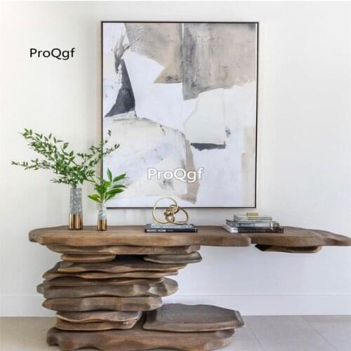Prodgf 1Pcs A Set ins Home Castle Boss Living Room Mountain Feeling Console Table