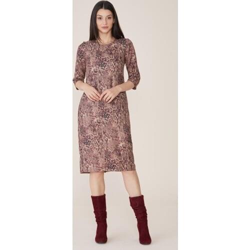 BAYAN KIŞLIK ELBİSE KAŞMİR KUMAŞ, DREES, ROBE, FOR WİNTER