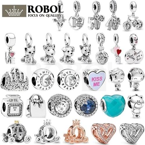High Quality 925 Sterling Silver Jewelry Pendant Accessories, Light Luxury and Fashion, A Variety of Options, Free Shipping