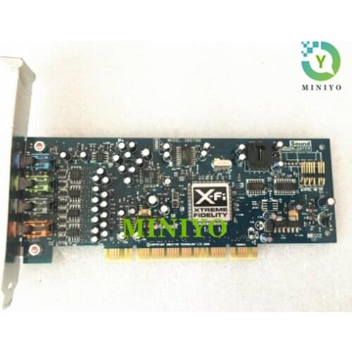 High Quality & Original Sound Blaster SB0790 X-Fi Xtreme Audio 7.1 Channel PCI Sound Card for Creative Desktop