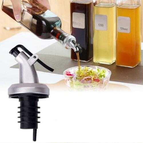 1pc Oil Sprayer Bottles Plug Stopper Wine Pourer Leak-proof Seal Nozzle Sprayer Liquor Dispenser Kitchen Dining Tool