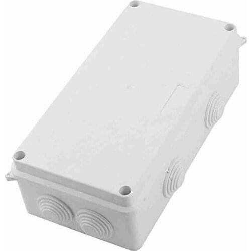 ABS IP65 waterproof junction box Junction box 26 mm hole 8 cable 200x100x70 mm