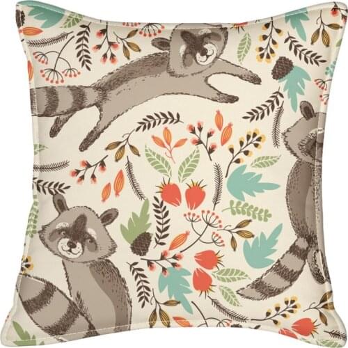 Decorative Pillows, 45X45cm Washable Cover, Double Sides Digital Print Pattern, Decoration, Happy Homes, New Trends and Models