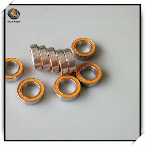 2Pcs 7X11X3 SMR117-2RS stainless steel ceramic bearing 440C