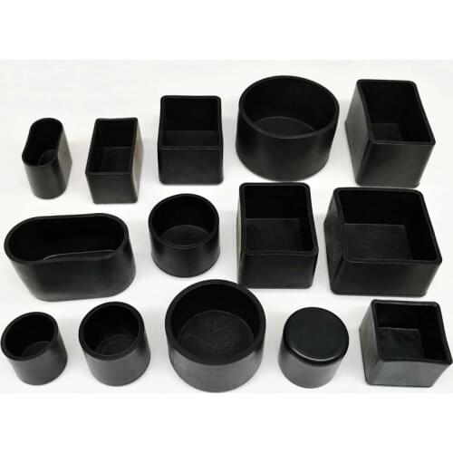 Brand New 16pcs Rubber Chair Leg Caps Non-slip Table Foot dust Cover Socks Floor Protector pads Pipe Plugs Furniture feet