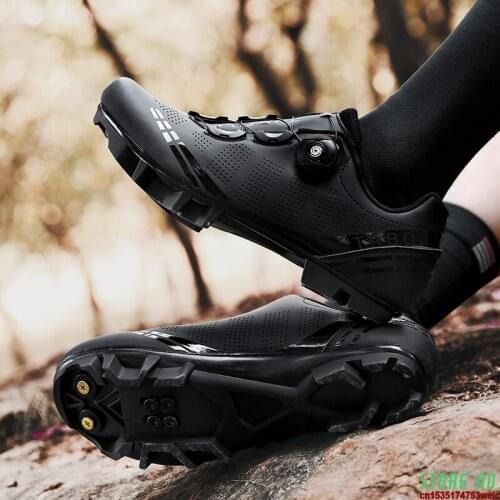 Mens Cycling Shoes Best Outdoor Professional Cycling Racing MTB Foot SPD Cycling Sneakers Sapatilha Ciclismos Mountain Road