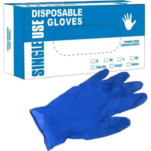 Nitrile Grade Examination Tattoo Disposable Rubber Glove