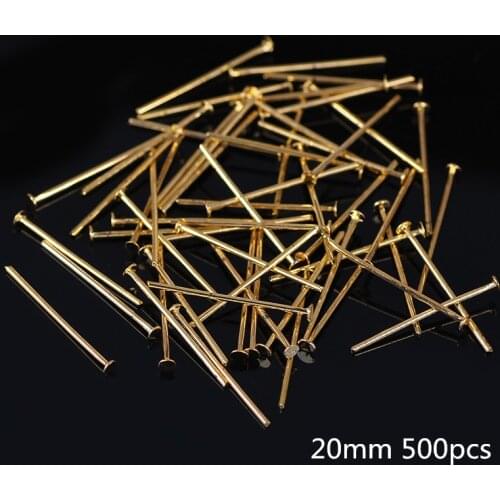 Flat Head Pins Eye Pins Studs for Beads Needles Components Earring Bracelets Necklaces Crafts Dangle Charms Clasps & Hooks Kit
