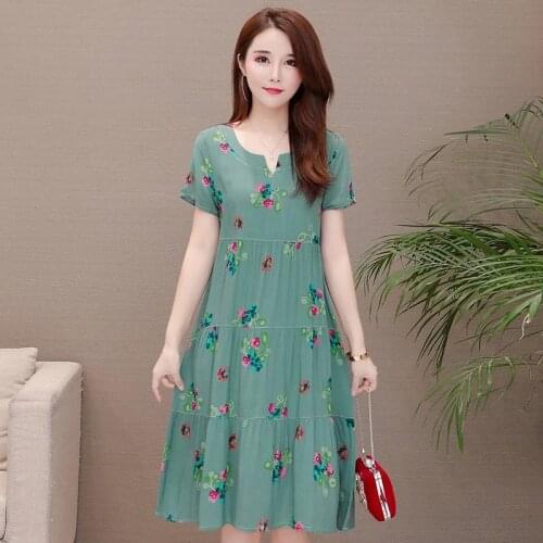 Vee Top Summer Polka Dot Dresses