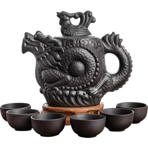 NEWYEARNEW 1piece Purple Clay Teaware Teapots Home Decoration boyfriend Husband Business Gift Free shipping