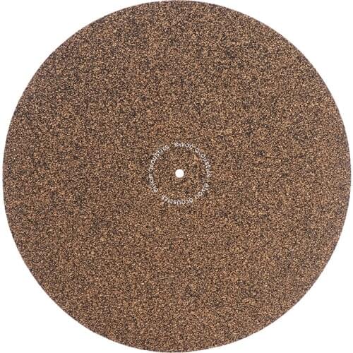 1 *Cork & Rubber Turntable Platter Mat Slipmat Anti-Static For LP Vinyl Record Lmproves Sound Quality