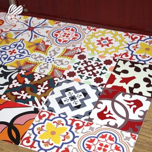 10pcs/lot 20 cm PP Stickers For Bathroom Kitchen Backsplash Self Adhesive Home Wall Renovation Tile Brick Wallpaper