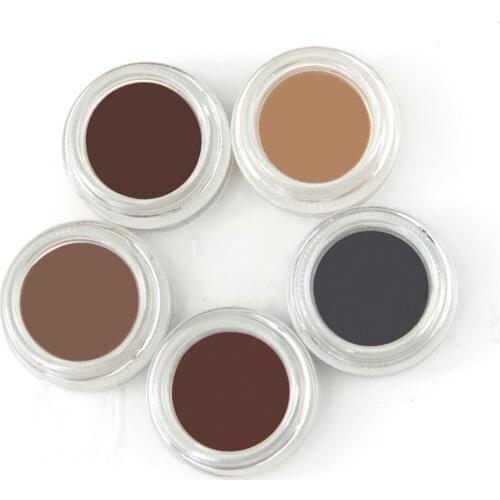 10 Pieces Private Label Eye Brows Cream Makeup Long-lasting Waterproof Eyebrow Cosmetic with Brush Custom