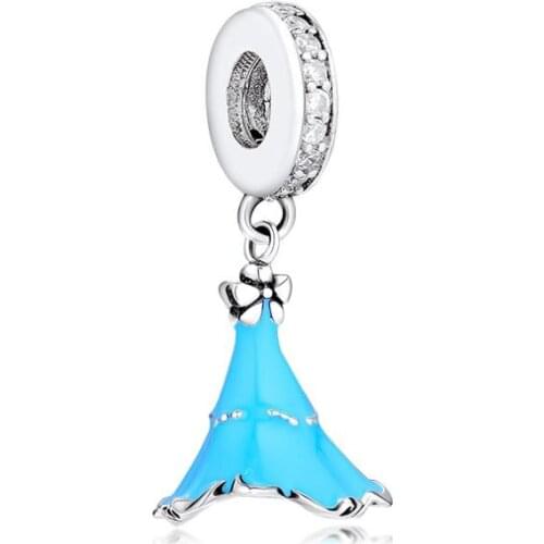 BEADS for Jewelry Making BraceletS FANDOLA Dress cHarMs 100% 925 OrigiNal Sterling Silver Jewerly Free Shipping