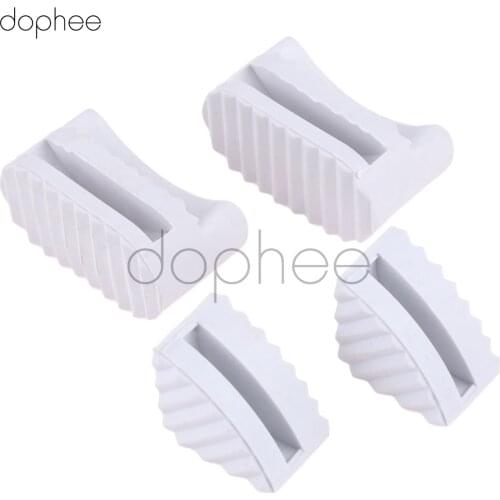 Dophee 4pcs/set Industrial Sewing Machine Rubber Mounts Cushion Synchronous Car Shockproof Rubber Pads Sewing Spare Parts