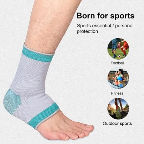Breathable Compression Ankle Sleeve Pressure Gym Sports Running Basketball Socks Ankle Protector Brace Football Support