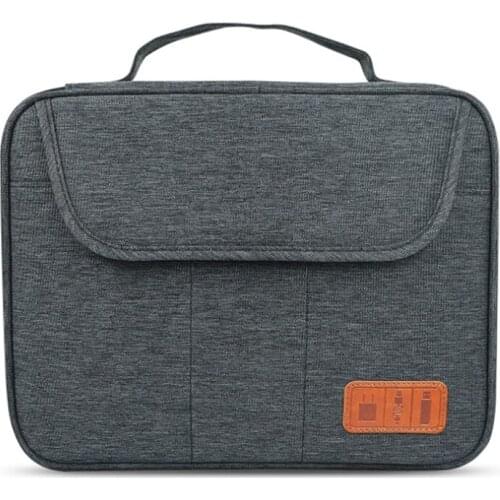 Electronic Storage Bag Travel Bag, USB Cable Storage Bag, for Charger Phone Kindle E-Book iPad or Tablet