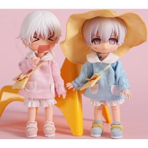 Ob11 doll clothes kindergarten set ob11 clothes round is GSC clay PICCODO 1 \ 12bj doll clothes hat set toy gift