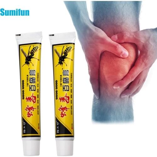 20g Bee Venom Ointment Powerful Efficient Relief Muscle Pain Headache Neuralgia Acid Stasis Rheumatism Arthritis Cream 1Pc