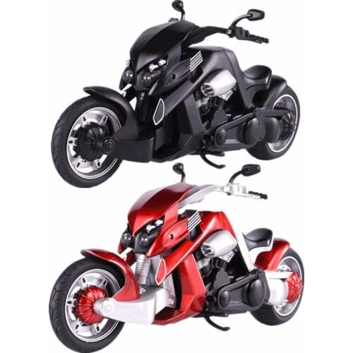 1/12 Scale Motorcycle Model Tyrannosaurus Rex Diecast Alloy Motorcycle Model Toys Display Kids GIfts