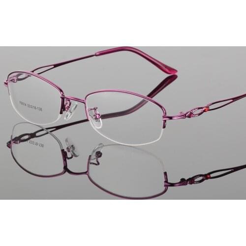 New Upscale Ladies Single Beam Temperament Glasses Women Myopia Frame