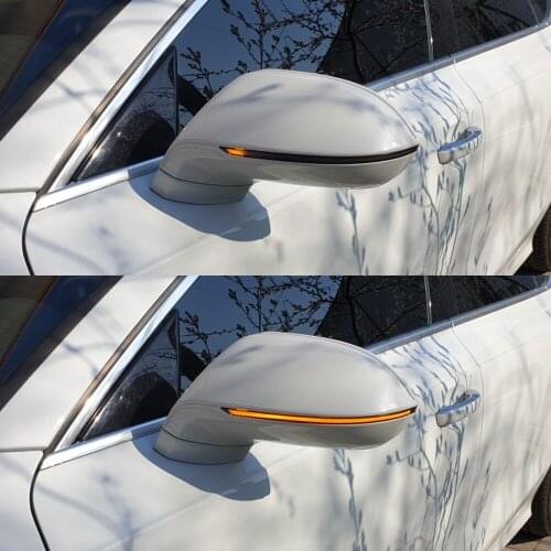 For Audi A7 S7 RS7 2011-2017 LED Dynamic Turn Signal Light Side Wing Rearview Mirror Sequential Indicator Lamp Blinker
