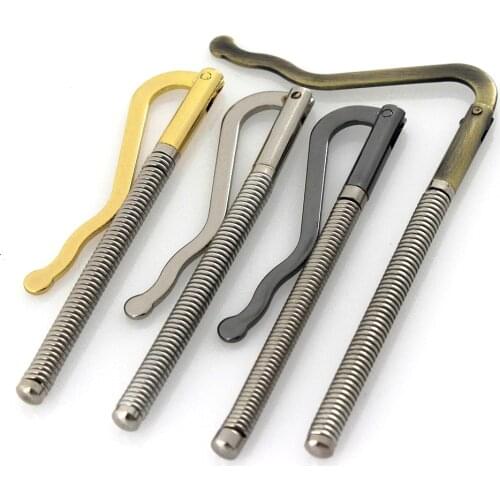 1pcs Metal Spring Cash Clip Fashion Simple Money Clamp Holder Portable Money Clip Wallet Purse for Pocket Metal Money Holder