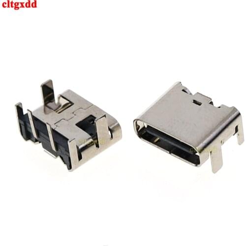 10PCS Micro USB JACK 3.1 Type-C 6pin 2pin 2p Female Connector For Mobile Phone Charging Port Charging Socket