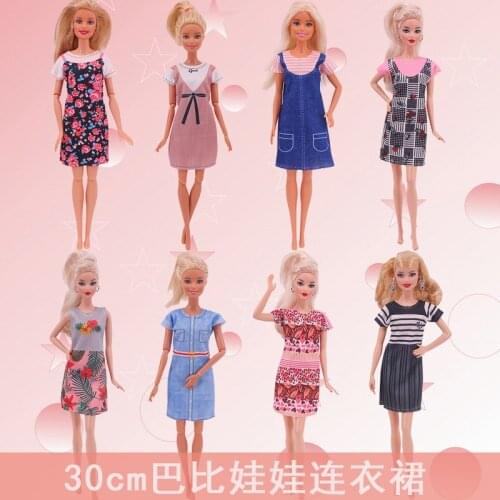 11.5"/30CM Joint Pregnancy Movable Joint Doll Clothes/Clothes/Dresses/Casual Skirts/Doll Accessories/Childrens Toy Gifts DY281
