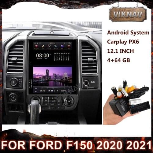 PX6 car radio for Ford F150 2020 2021android auto stereo receiver multimedia player GPS Navigation Tape Recorder Head Unit 2DIN