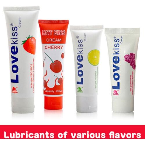 1PCS Sex Lubricant 25/30/50ml Lubricant Water-based Banana/lemon/strawberry/grape Sex Oil Vaginal Anal Gel Adults Sex Product