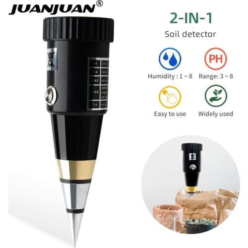 New Arrival Handheld Moisture Humidity Soil Meter Tester for Garden Soil Metal Probe VT-05 10-80% Hygrometer 20% off