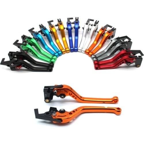 Short/Long Brake Clutch Levers For KTM RC 125/200/390 RC125 RC200 RC390 2014-2019 Motorcycle Adjustable CNC Aluminum