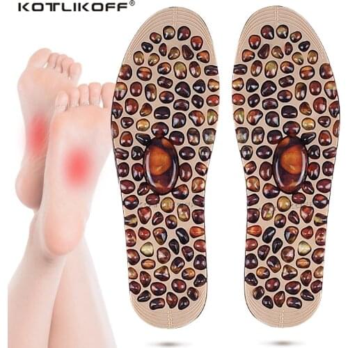 KOTLIKOFF Foot Massager Insoles Shiatsu Foot Acupoints Cushion Relief Fatigue Lose Weight Orthopedic Insoles Feet Heathy Care