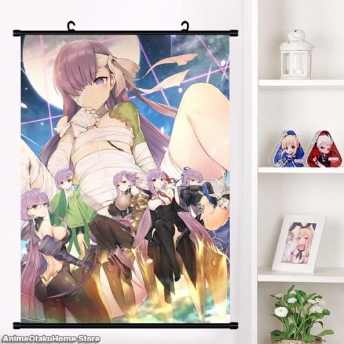 HOT Anime Games Fate/EXTRA CCC BB HD Wall Scroll Roll Print Beautiful Painting Poster Home Decor Collectible Art Gift 60*90 cm
