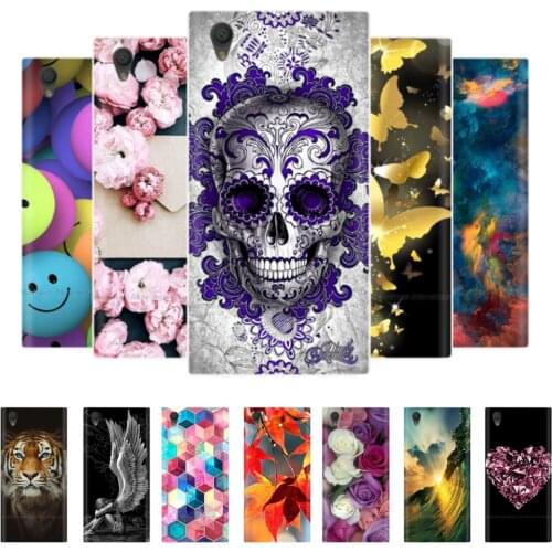 Soft Phone Cases for Sony Xperia L1 Case Silicone Back Cover for Sony Xperia L1 Xperia L2 L3 Case Protective Clear Bumper Fundas