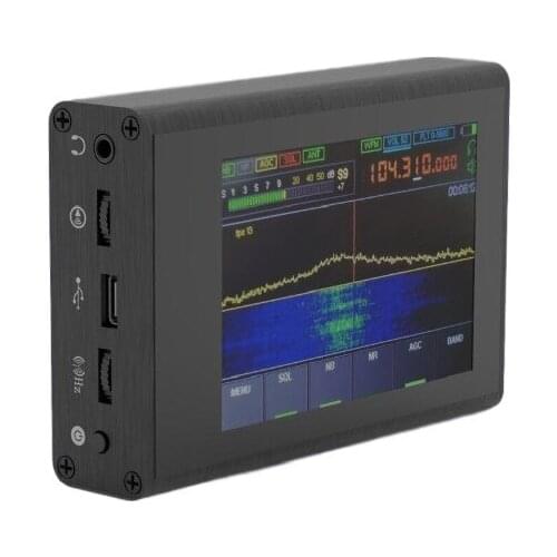 NEW 50Khz-200MHz Malachite SDR Radio Malahit DSP SDR HAM Transceiver Receiver + 3.5" touch LCD + Battery STM32H742