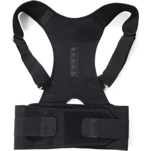 Sports Men Women Protect the back Posture Correct Brace Adjustable Back Support Posture Shoulder Belt body Corrector M-XXL