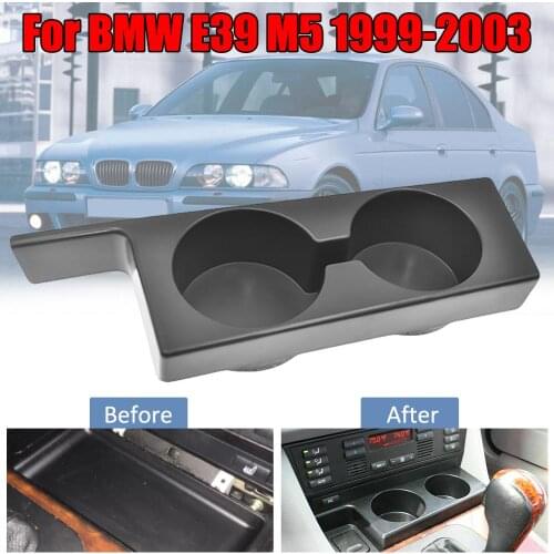 High Quality Car Front Console Cup Holder For BMW E39 5-SERIES 528i 525i 530i M5 1999-2003