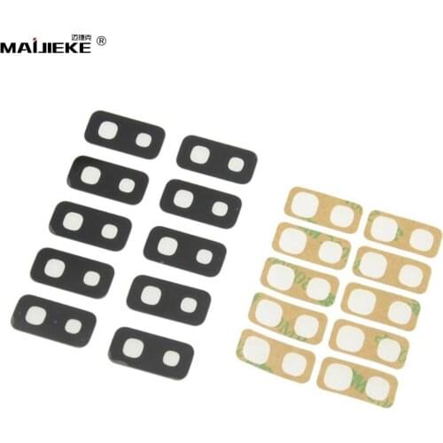 10PCS Rear Back Camera Glass Lens Replacement For Samsung Galaxy S20 plus S10 plus S9 Plus S8 Plus Note 10 plus 9 8 Camera Glass