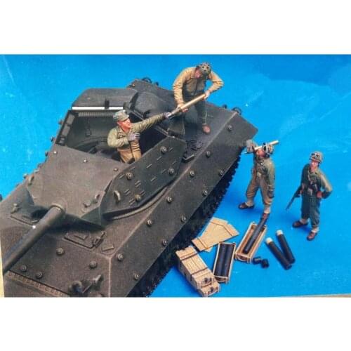 1/35 Resin Figure Model Kit Unassambled Unpainted 00451(NO TANK)