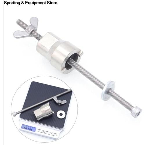1pc Repair Tool Base Sleeve Slip Remover Accessories Stainless Steel Disassembly Bicycle Hub Bearing Easy Operate Flywheel