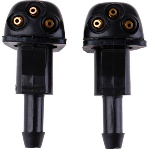 2Pcs Plastic high quality Windshield Wiper Washer Spray Nozzle