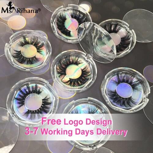 30Pairs 25mm Lashes 5D Mink Eyelashes Free Custom Logo Fedex DHL Shipping 3D Mink Lashes Handmade Dramatic Mink Lashes Makeup