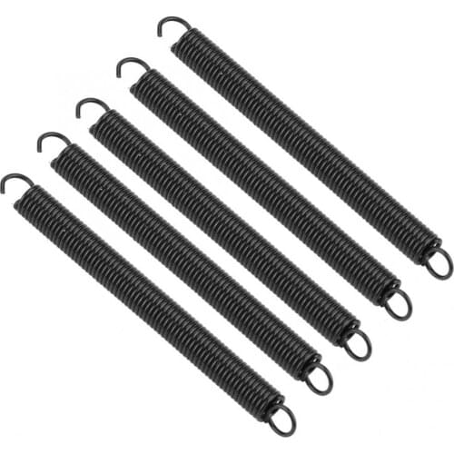 5pcs Wire Dia 0.6mm OD 4mm Long 50mm Tension & Extension Spring for Edge Finder 304 stainless steel